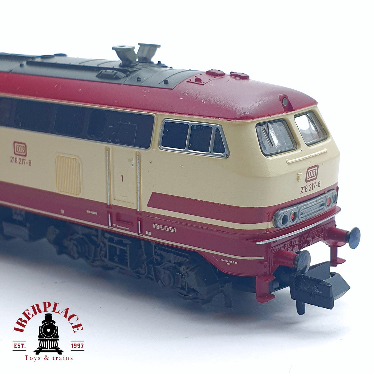 ♻️ 2da mano -  Fleischmann 867238 Locomotora diesel DB 218 217-8 N escala 1:160