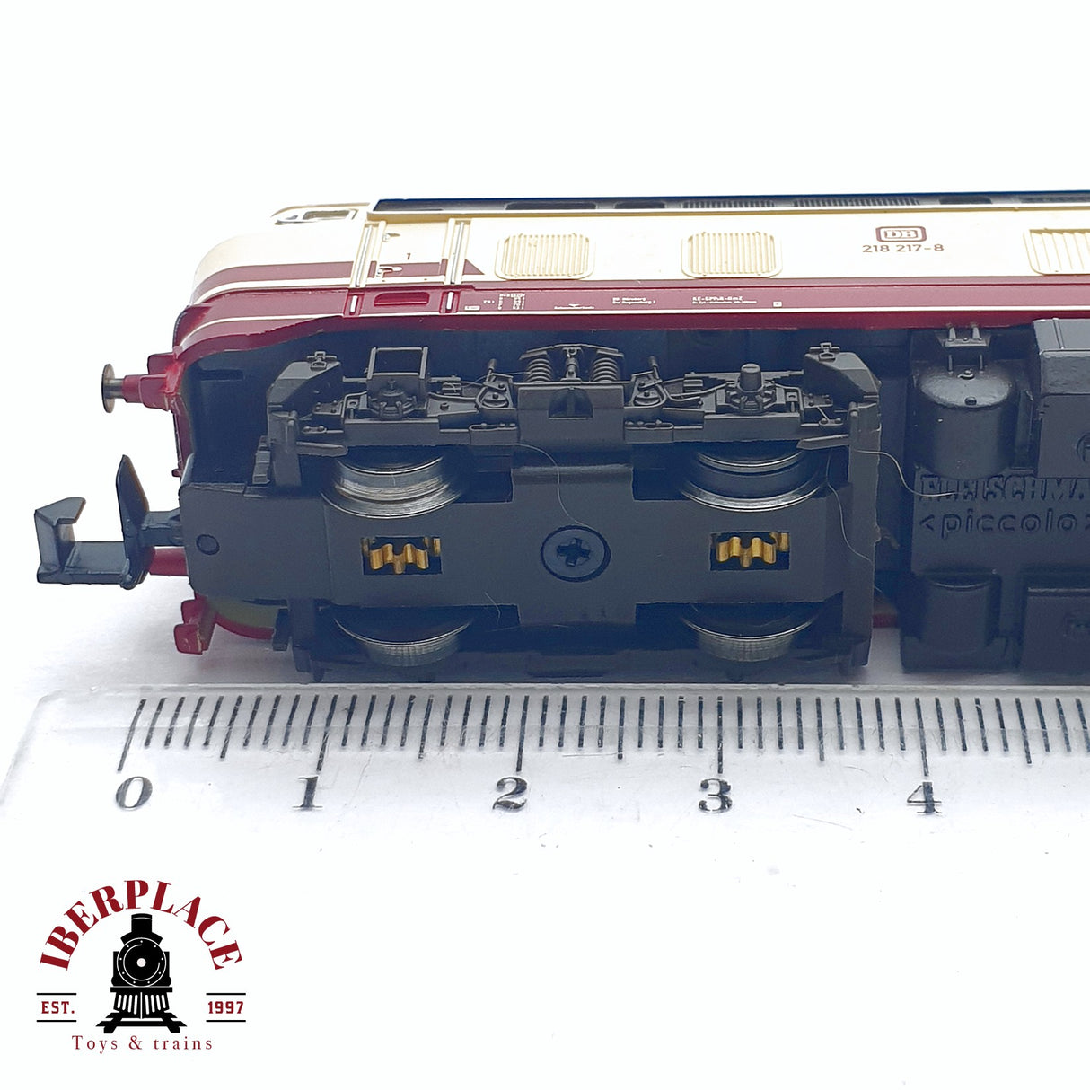 ♻️ 2da mano -  Fleischmann 867238 Locomotora diesel DB 218 217-8 N escala 1:160