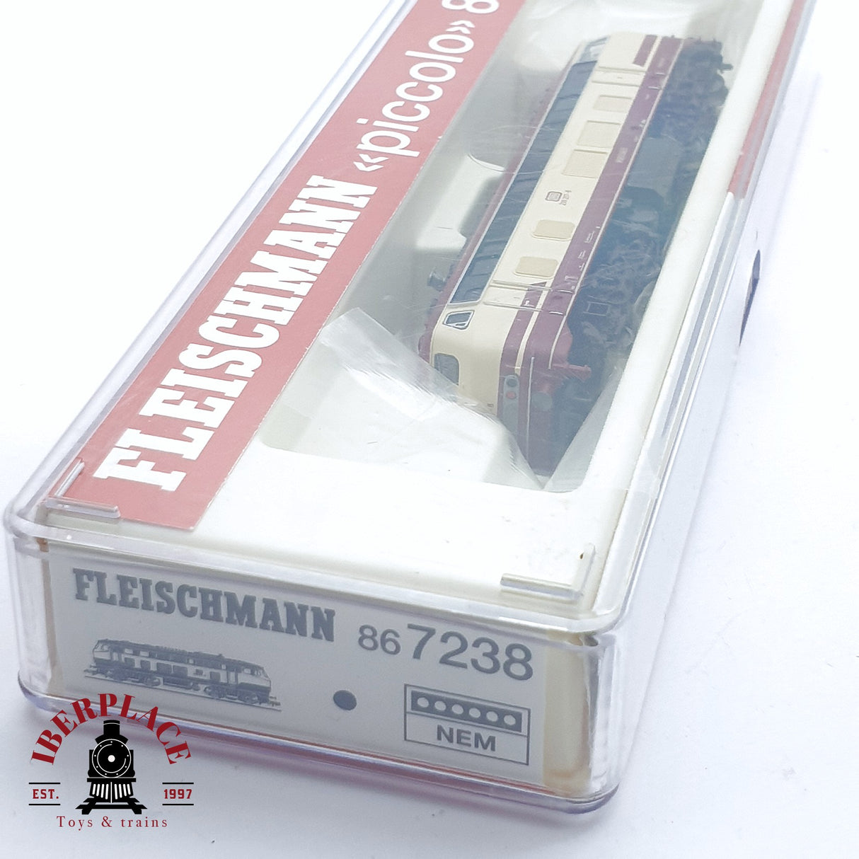♻️ 2da mano -  Fleischmann 867238 Locomotora diesel DB 218 217-8 N escala 1:160