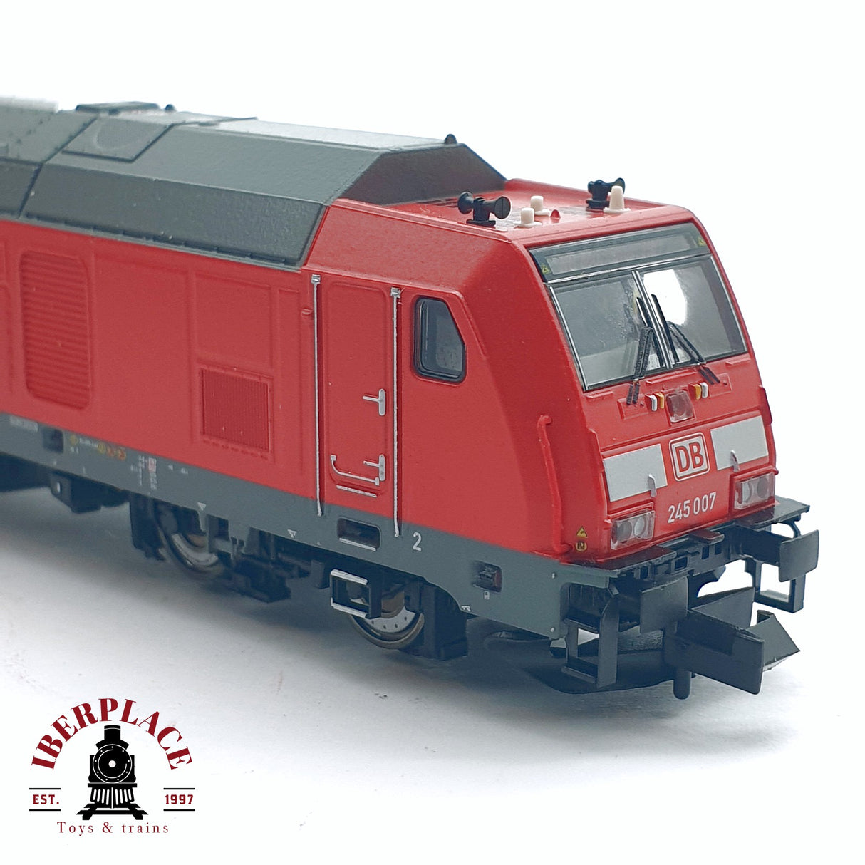 ♻️ 2da mano -  Fleischmann Locomotora diesel DB 245 007 roja N escala 1:160