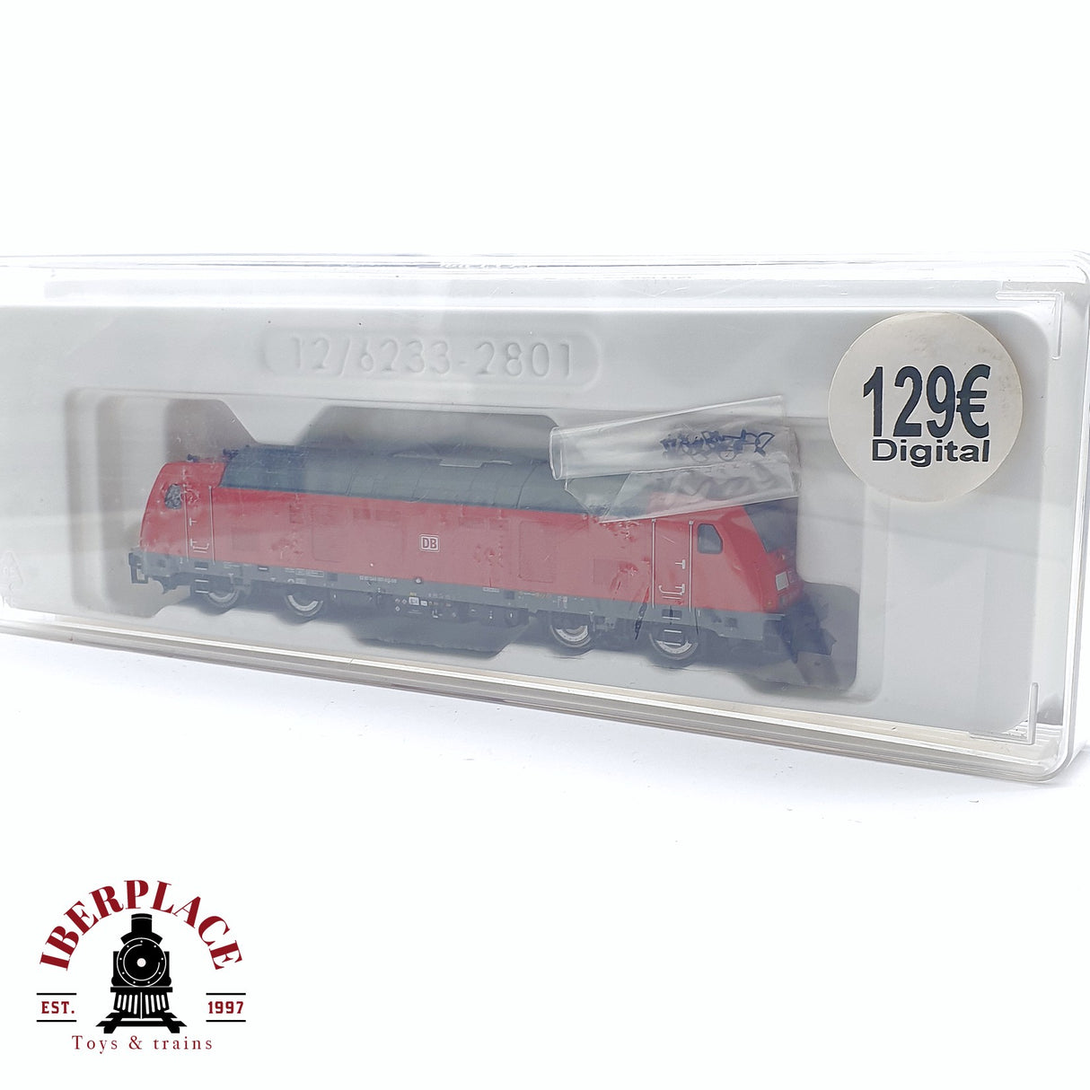 ♻️ 2da mano -  Fleischmann Locomotora diesel DB 245 007 roja N escala 1:160