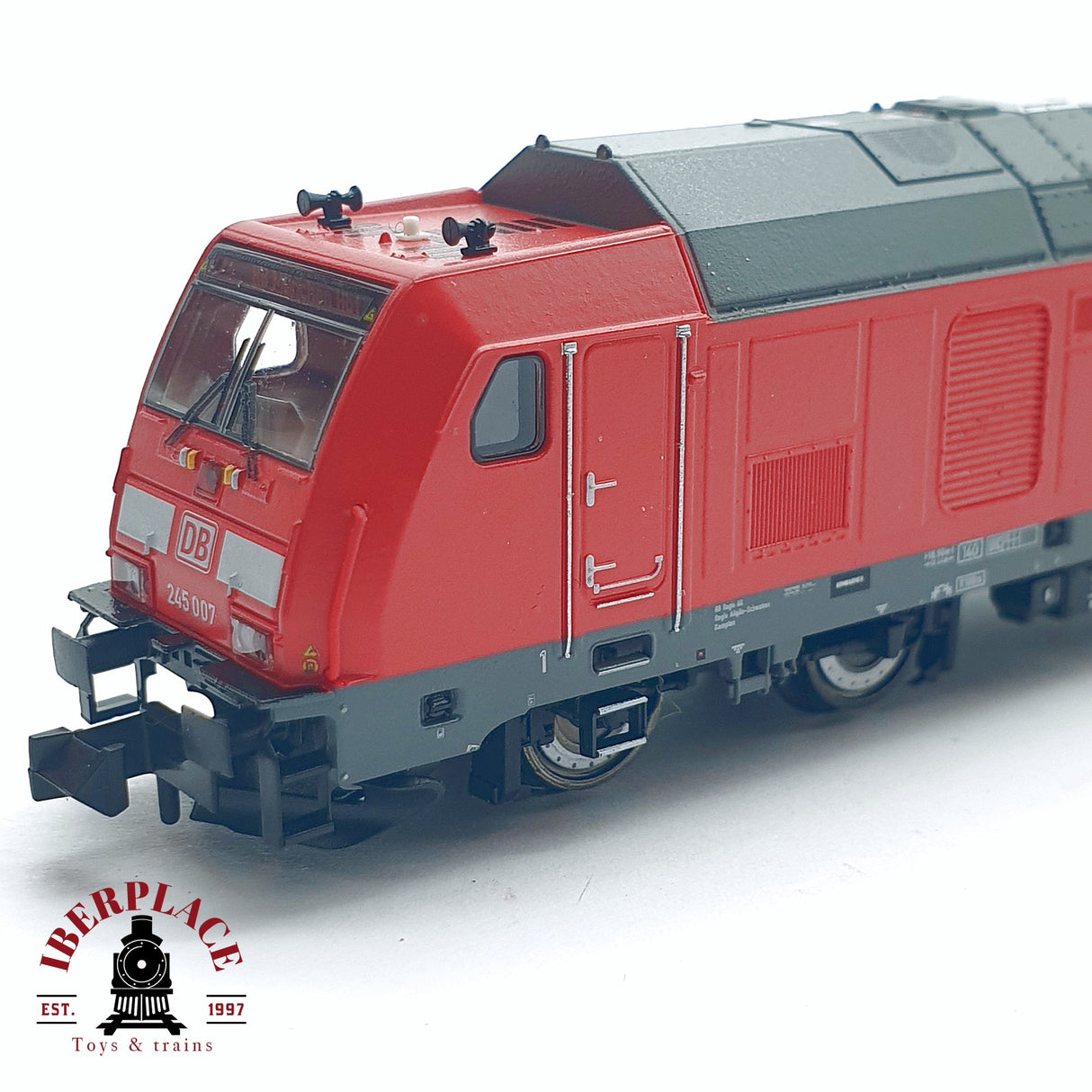 ♻️ 2da mano -  Fleischmann Locomotora diesel DB 245 007 roja N escala 1:160