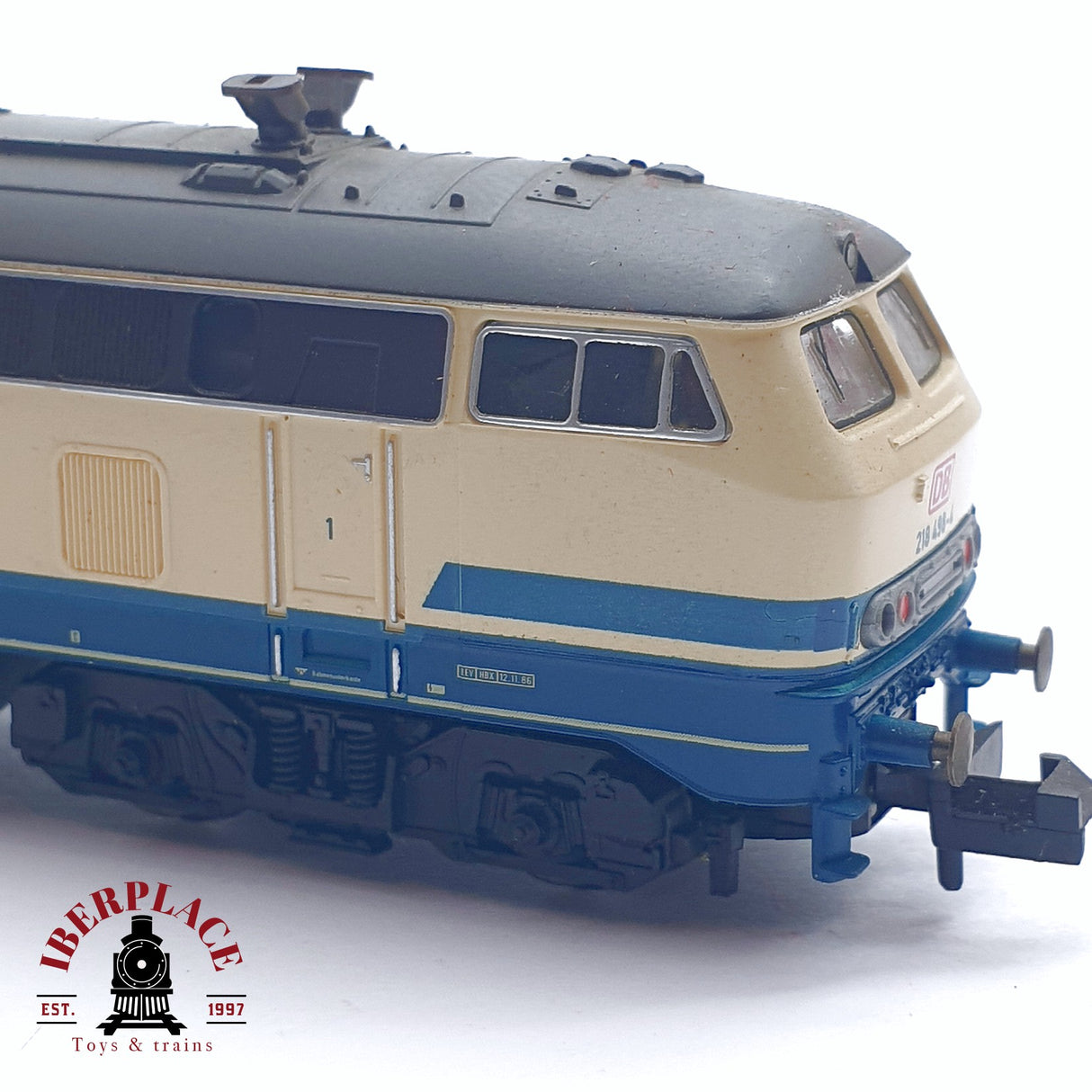 ♻️ 2da mano -  Fleischmann 7238 Locomotora diesel DB 218 498-4 N escala 1:160
