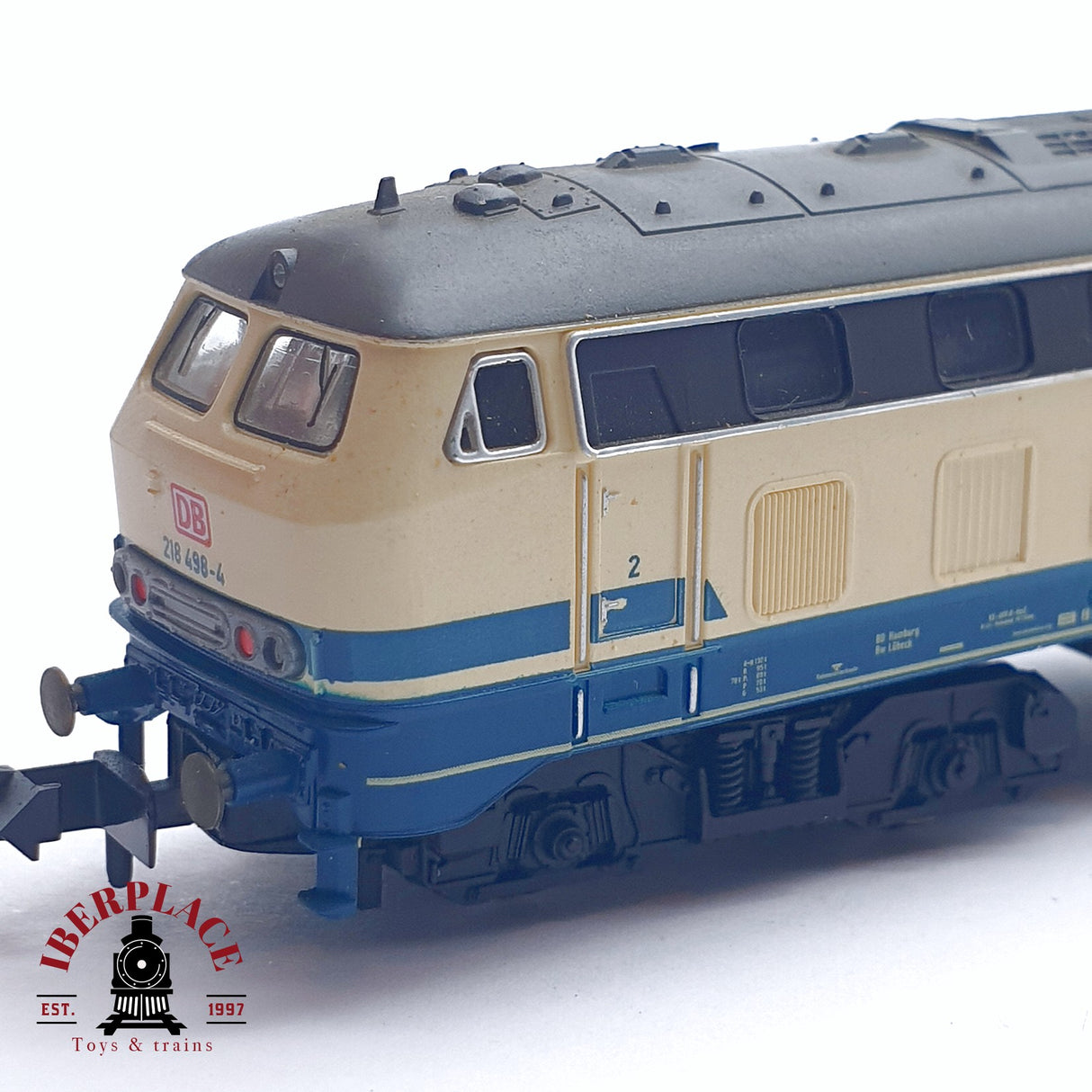 ♻️ 2da mano -  Fleischmann 7238 Locomotora diesel DB 218 498-4 N escala 1:160