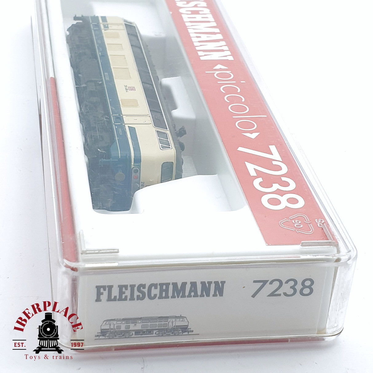 ♻️ 2da mano -  Fleischmann 7238 Locomotora diesel DB 218 498-4 N escala 1:160