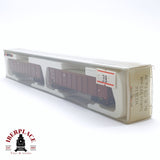 ♻️ 2da mano - Hobby Train H23414 vagones mercancias Tamns 893 DB Época IV N escala 1:160