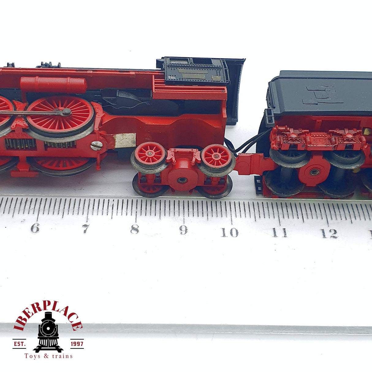 ♻️ 2da mano -  Arnold 2215 Locomotora de vapor Negra N escala 1:160