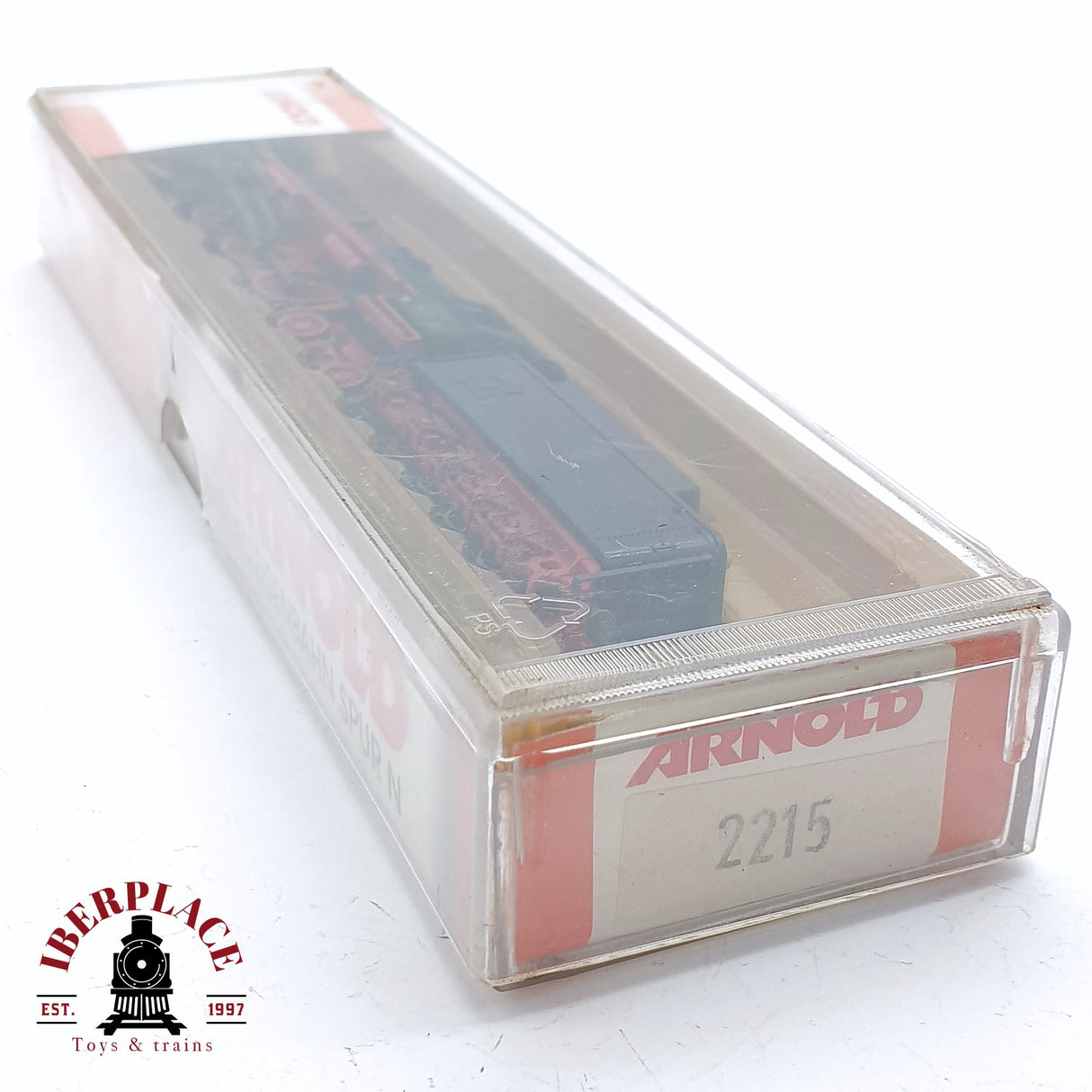 ♻️ 2da mano -  Arnold 2215 Locomotora de vapor Negra N escala 1:160