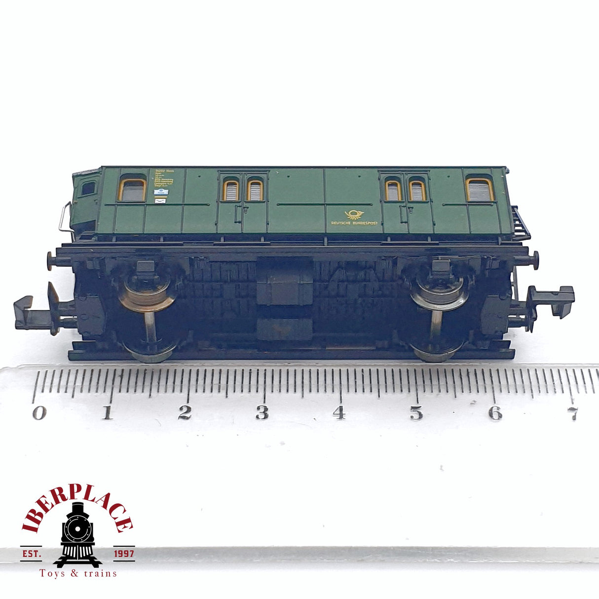 ♻️ 2da mano - Fleischmann 8050 vagón correos Deutsche Bundespost N escala 1:160