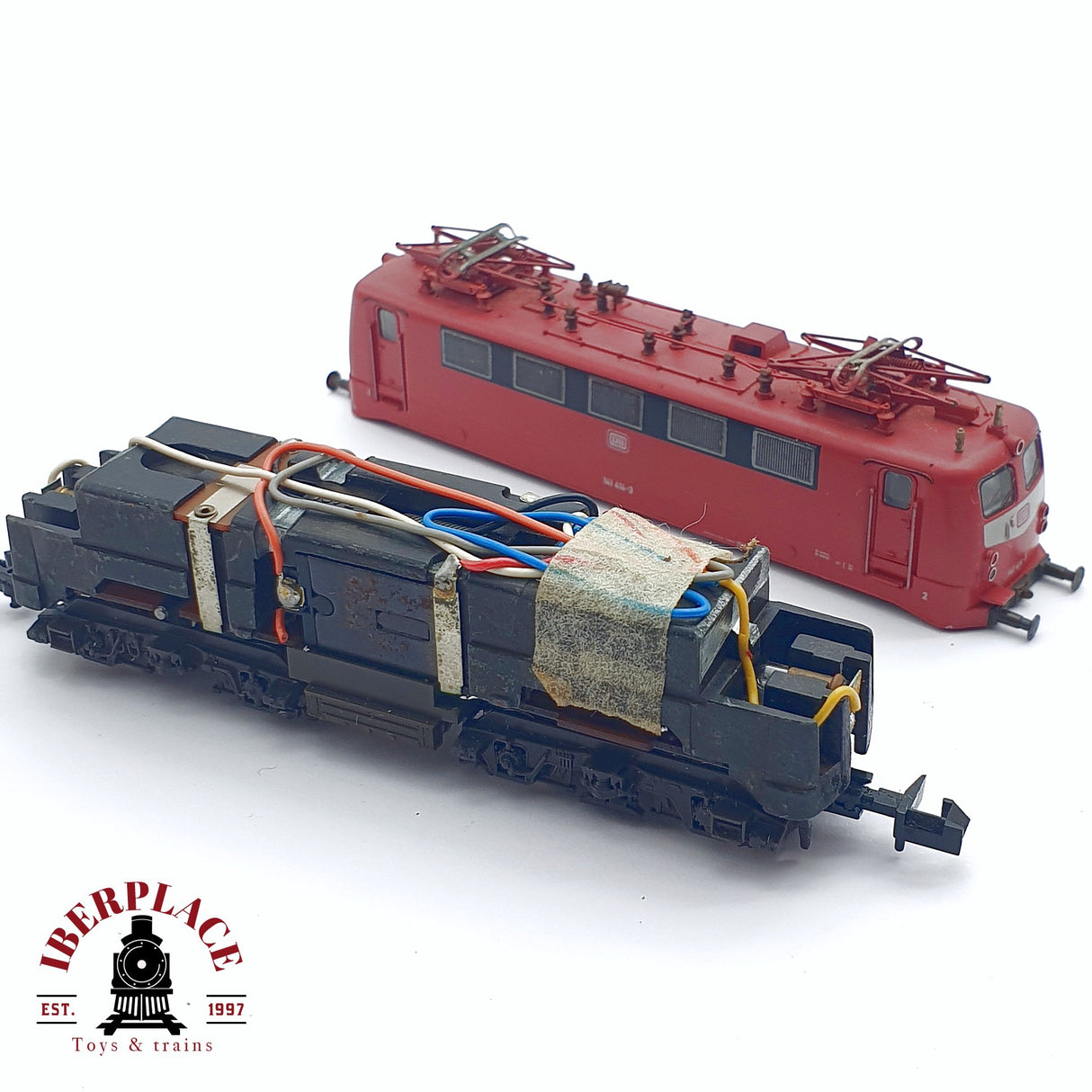 ♻️ 2da mano -  Fleischmann 7327 Locomotora eléctrica DB 141 414-3 N escala 1:160