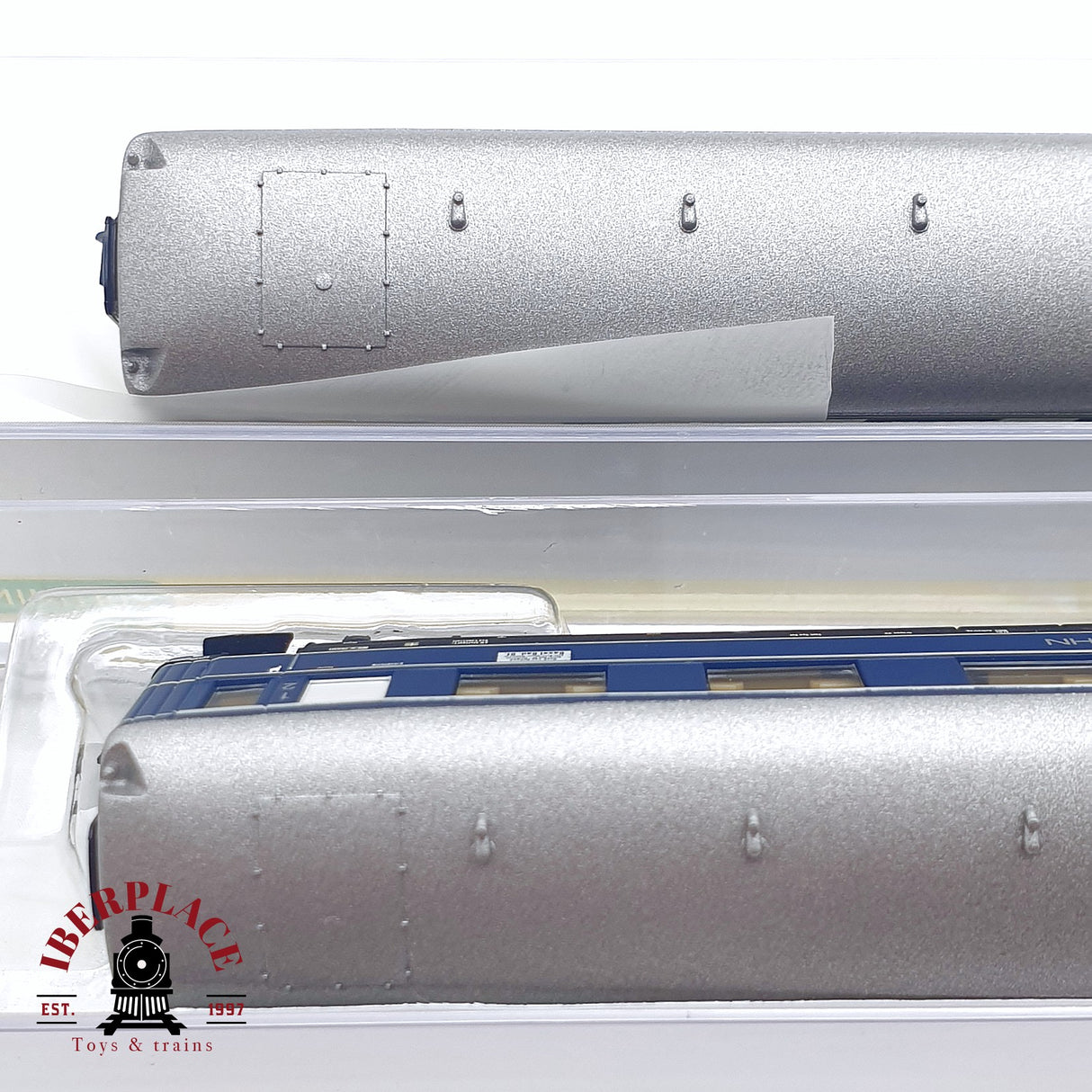 ♻️ 2da mano - 4x Minitrix 15739 vagones pasajero equipajes Rheingold 1952 Ep 3 N escala 1:160