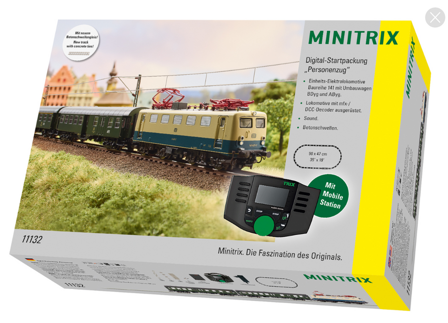 Minitrix 11132 – Coffret de départ Train de voyageurs – N 1:160