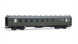 Electrotren HE4038 set de 2 coches serie 5000, compuesto por 2 x BB4 de 2ª clase, con fuelles, decoración verde oliva RENFE H0 escala 1:87