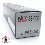 ♻️ Segunda mano - KATO 23-100 plataforma A de estación de tren, anden N escala 1:160 4/4
