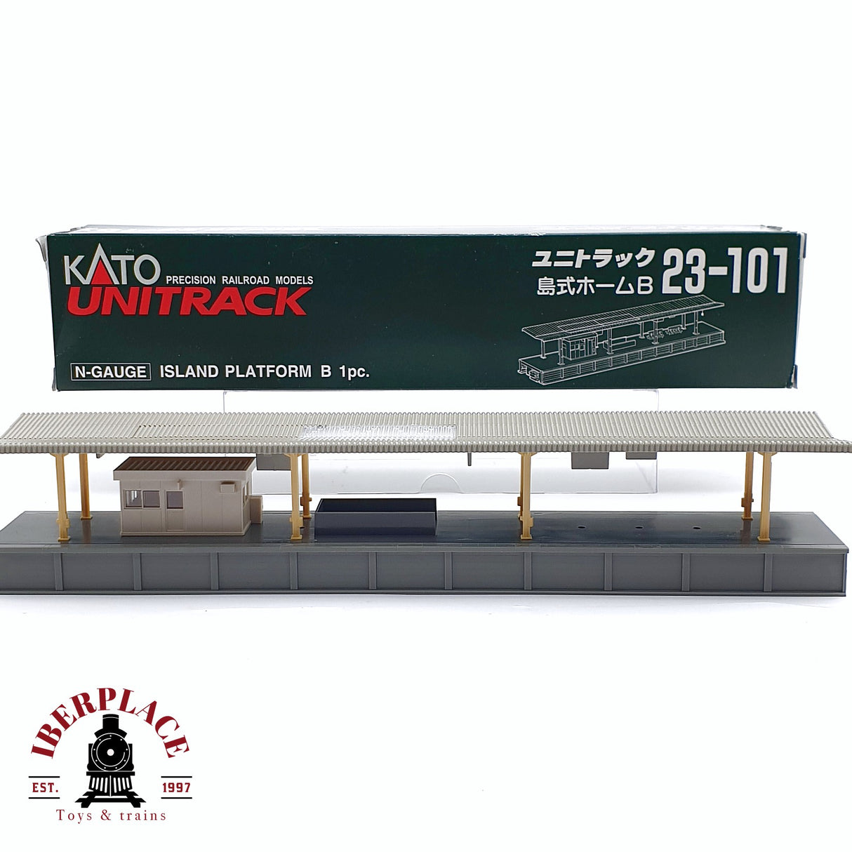♻️ Segunda mano - KATO 23-101 plataforma B de estación de tren, anden N escala 1:160 5/5