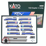 ♻️ Segunda mano -  KATO K10916 TGV Duplex SNCF set tren eléctrico N escala 1:160