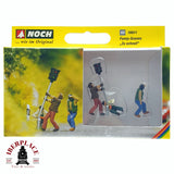 🆕 NOCH 16611 – Funny-Scenes «Demasiado rápido» (Zu schnell) – Figuras Spur H0 / Escala 1:87