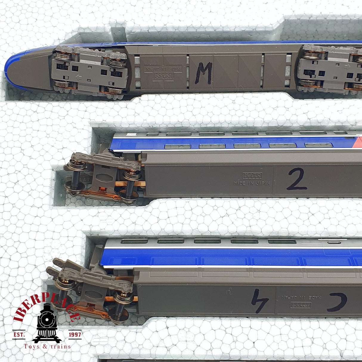 ♻️ Segunda mano -  KATO K10916 TGV Duplex SNCF set tren eléctrico N escala 1:160