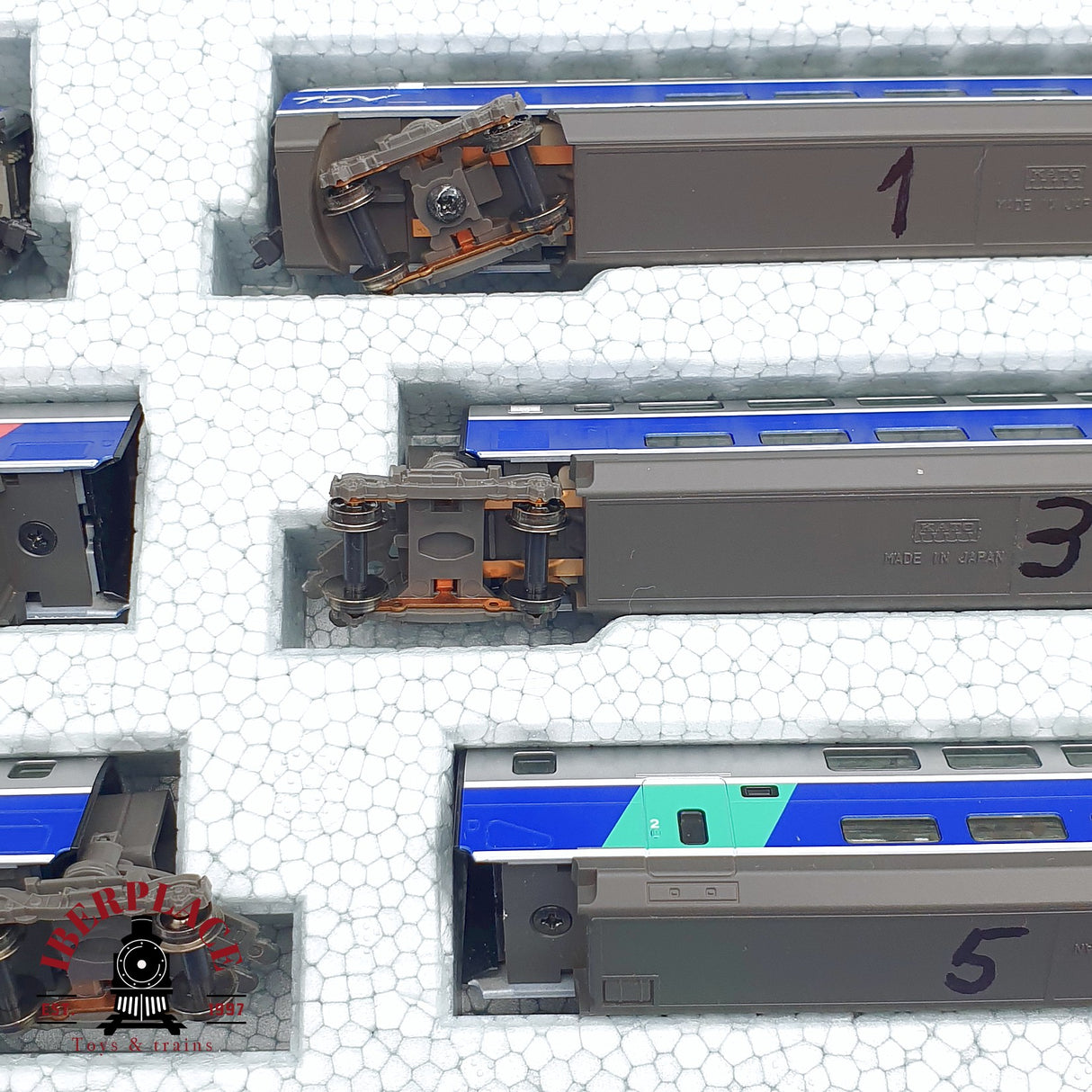 ♻️ Segunda mano -  KATO K10916 TGV Duplex SNCF set tren eléctrico N escala 1:160