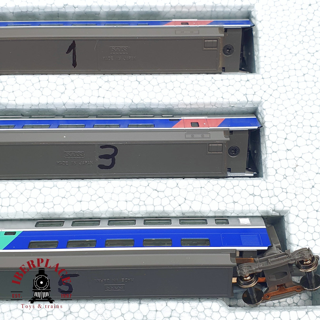 ♻️ Segunda mano -  KATO K10916 TGV Duplex SNCF set tren eléctrico N escala 1:160