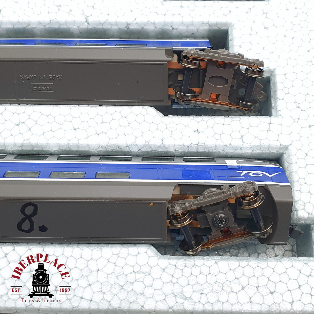 ♻️ Segunda mano -  KATO K10916 TGV Duplex SNCF set tren eléctrico N escala 1:160