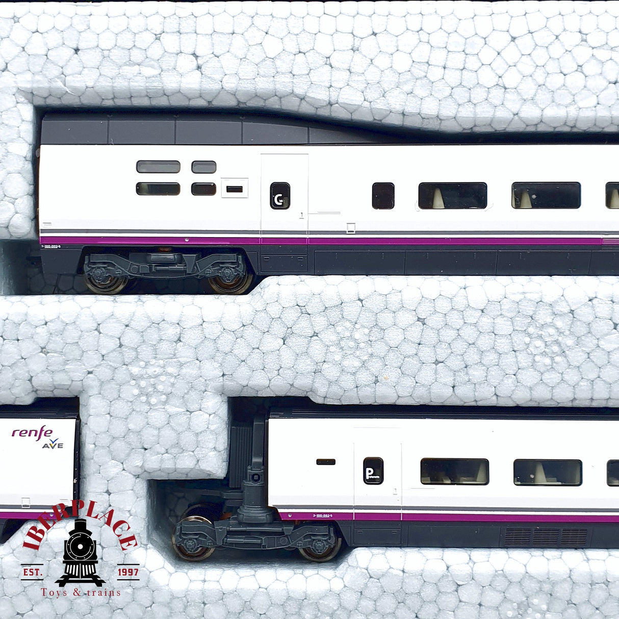 ♻️ Segunda mano -  KATO 10719-3 set tren eléctrico AVE Renfe operadora serie 100 N escala 1:160