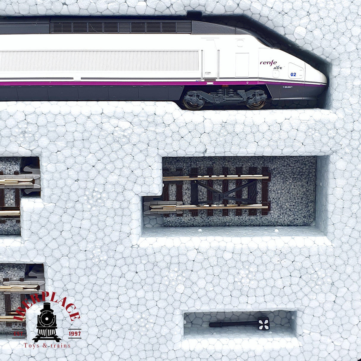 ♻️ Segunda mano -  KATO 10719-3 set tren eléctrico AVE Renfe operadora serie 100 N escala 1:160