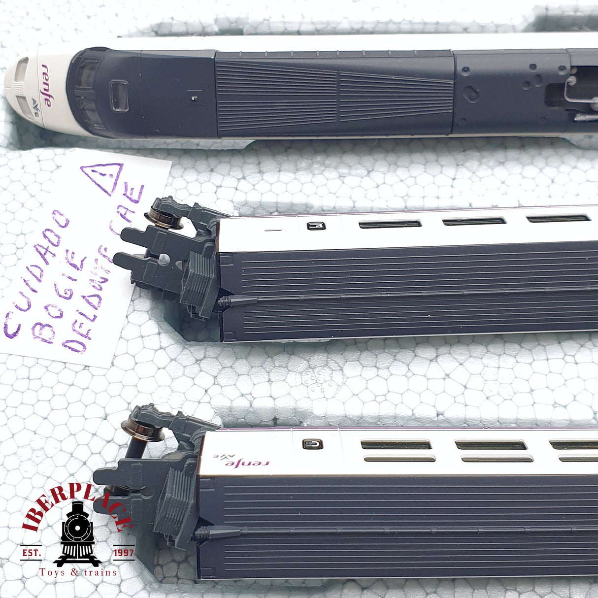 ♻️ Segunda mano -  KATO 10719-3 set tren eléctrico AVE Renfe operadora serie 100 N escala 1:160