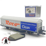 ♻️ Segunda Mano - Roco 46400 vagón mercancias limpia vías SBB CFF 211 5 296-5  H0 escala 1:87