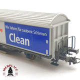 ♻️ Segunda Mano - Roco 46400 vagón mercancias limpia vías SBB CFF 211 5 296-5  H0 escala 1:87