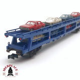 ♻️ 2da mano - Fleischmann 8291K vagón transporte de coches de dos pisos DB N escala 1:160