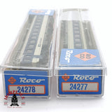 ♻️ 2da mano - Roco 2x 24277/78 vagones pasajero BLS Lötschbergbahn N escala 1:160