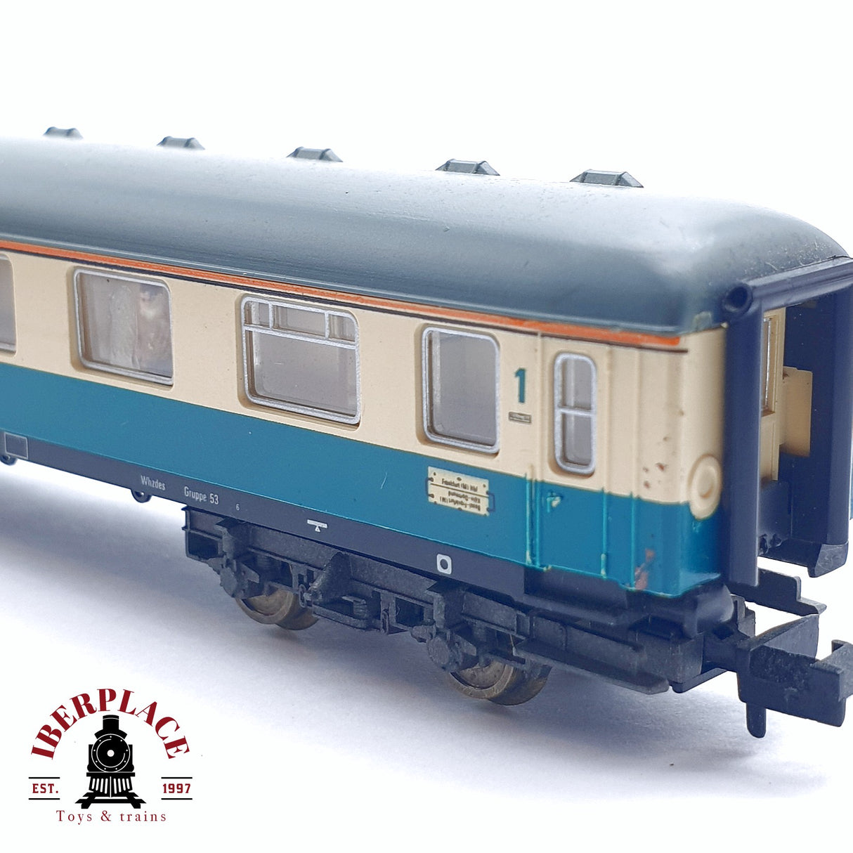 ♻️ 2da mano - Fleischmann 8191 vagón pasajeros  DB clase 1 N escala 1:160