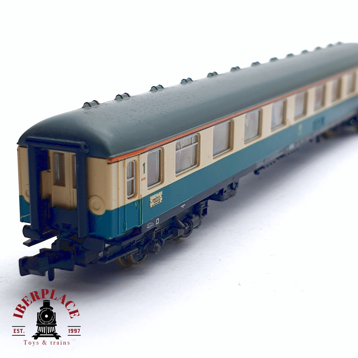 ♻️ 2da mano - Fleischmann 8191 vagón pasajeros  DB clase 1 N escala 1:160