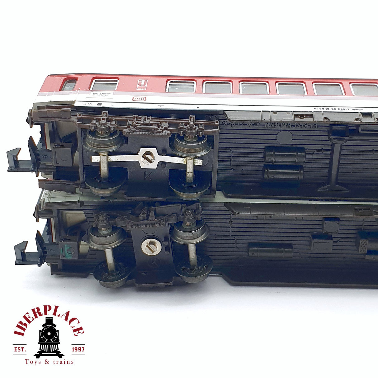 ♻️ 2da mano - Fleischmann 8185K 8181K vagones pasajeros DB clase 1 N escala 1:160