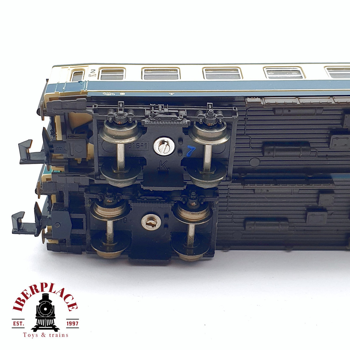 ♻️ 2da mano - Fleischmann 4x 8190/92/93 vagones pasajero y equipaje DB clase 1-2 N escala 1:160