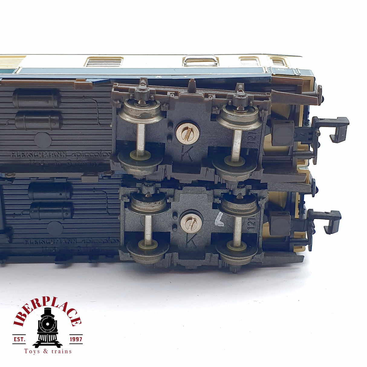 ♻️ 2da mano - Fleischmann 4x 8190/92/93 vagones pasajero y equipaje DB clase 1-2 N escala 1:160