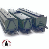 ♻️ 2da mano - Fleischmann 3x vagones pasajero y equipaje DR N escala 1:160