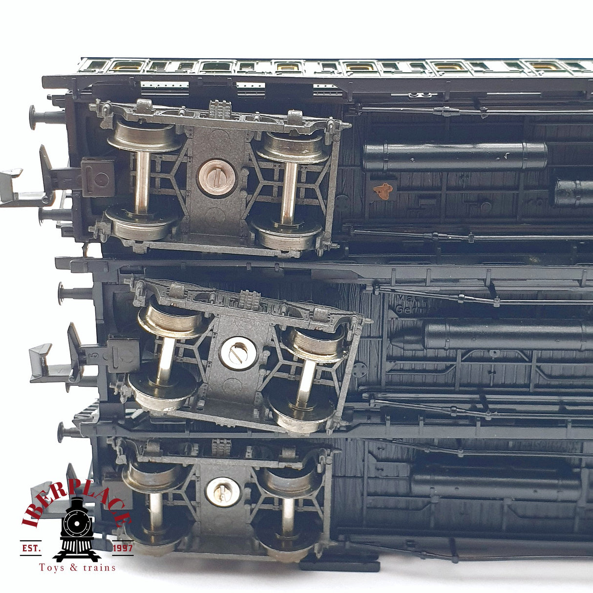 ♻️ 2da mano - Fleischmann 3x vagones pasajero y equipaje DR N escala 1:160