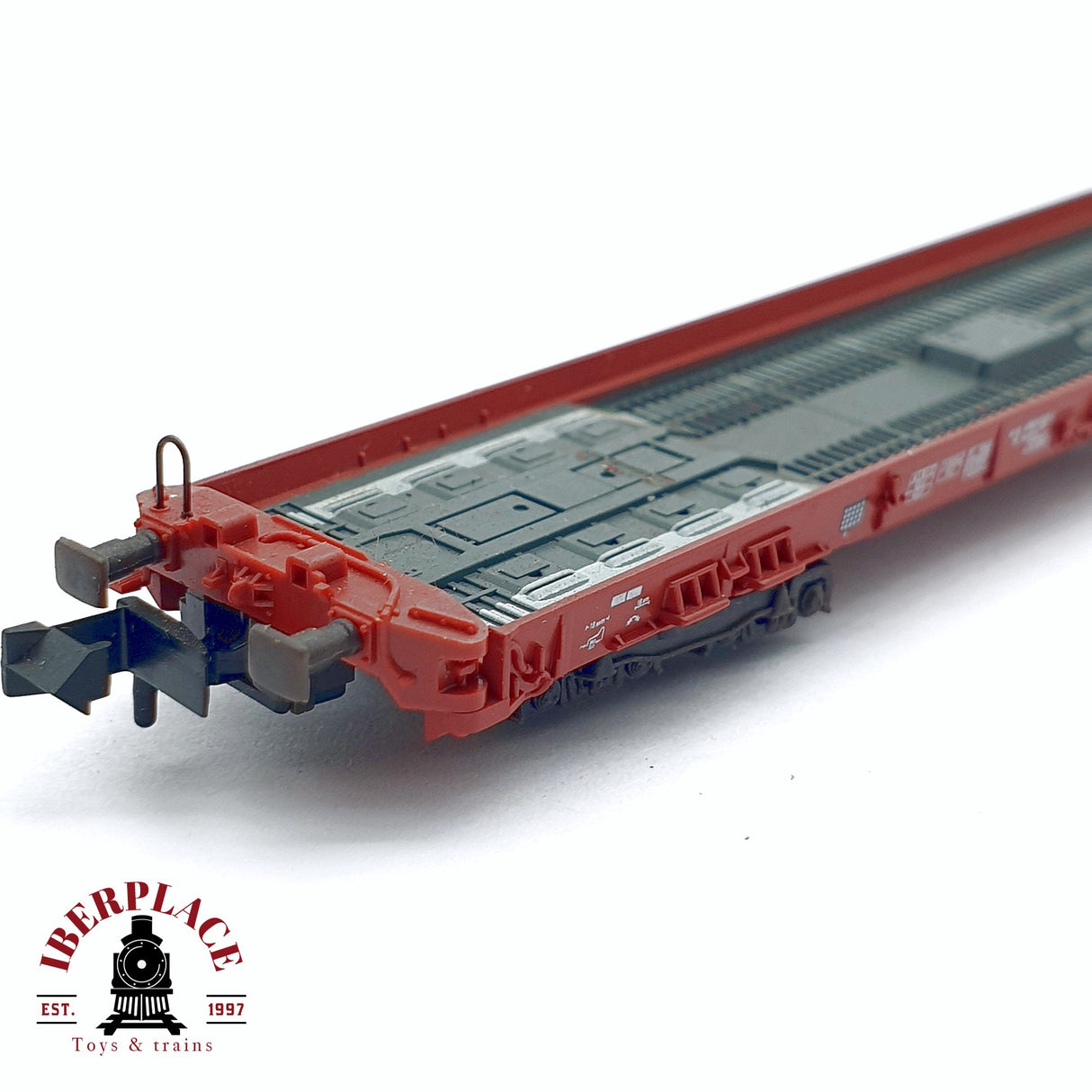 ♻️ 2da mano - Fleischmann 8270 vagón plataforma DB N escala 1:160