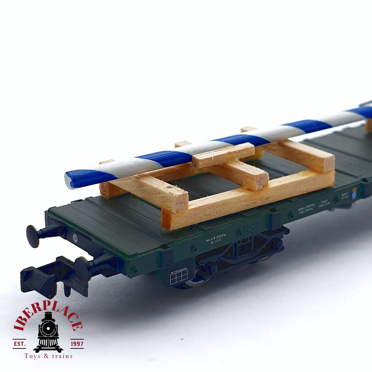 ♻️ 2da mano - Minitrix 15340 vagón plataforma profi club año 2005 N escala 1:160