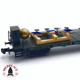 ♻️ 2da mano - Minitrix 15340 vagón plataforma profi club año 2005 N escala 1:160