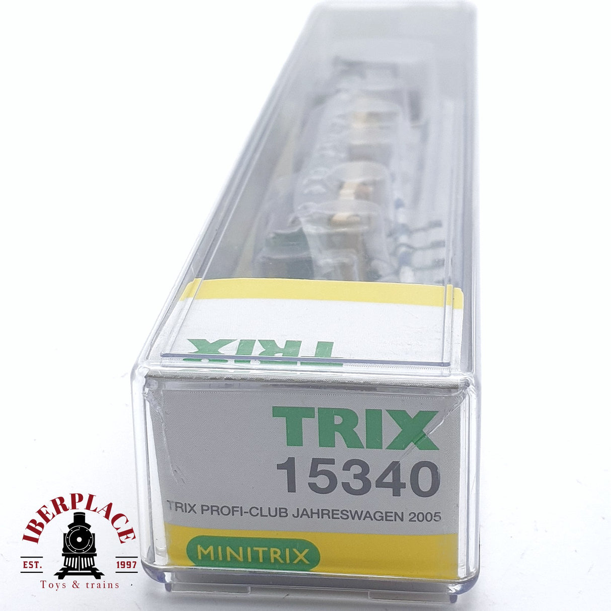 ♻️ 2da mano - Minitrix 15340 vagón plataforma profi club año 2005 N escala 1:160