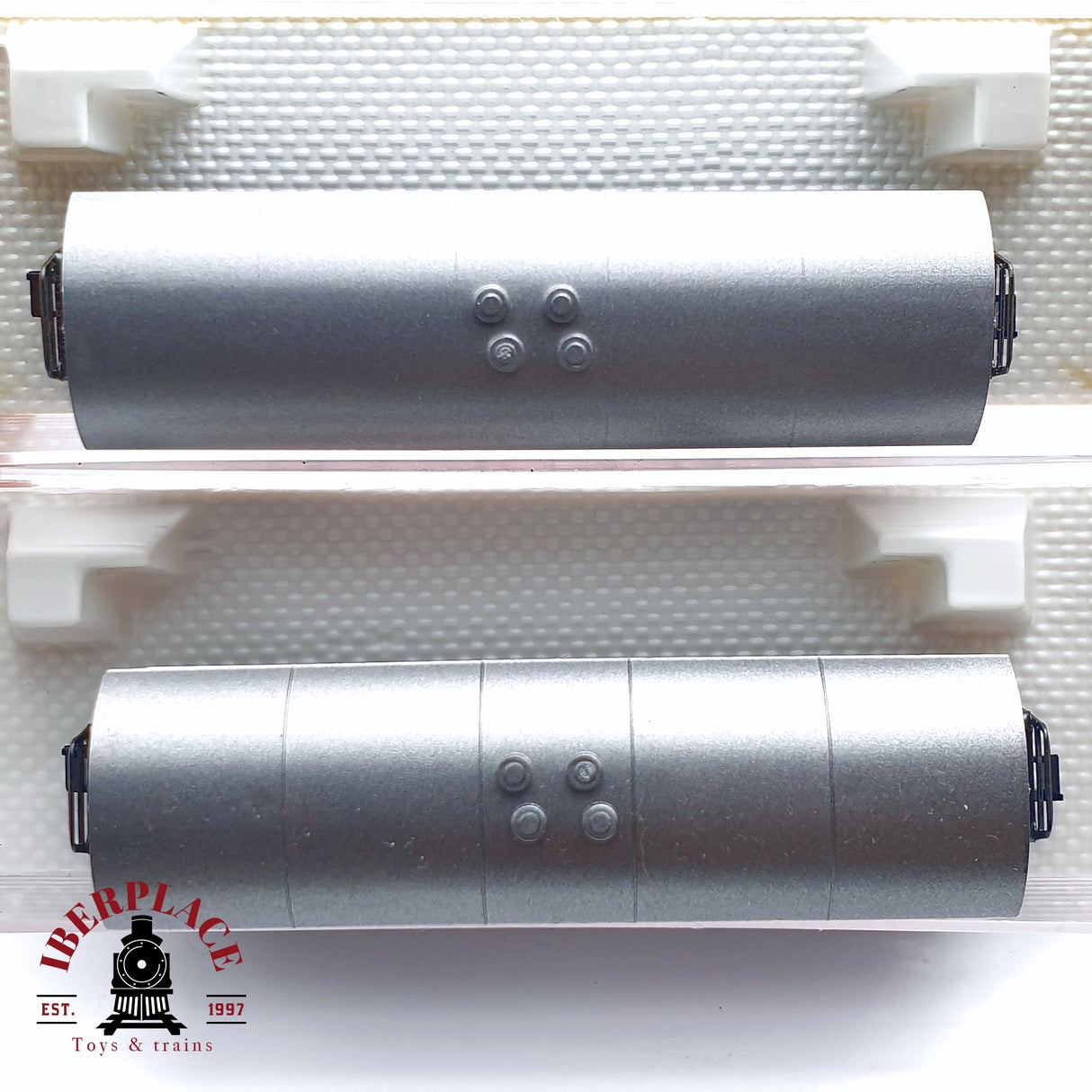 ♻️ 2da mano - Fleischmann 5x vagones cerveceros Löwenbräu Kulmbacher Pilsener N escala 1:160