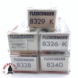 ♻️ 2da mano - Fleischmann 5x vagones cerveceros Löwenbräu Kulmbacher Pilsener N escala 1:160