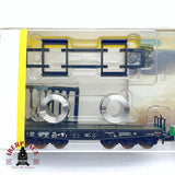 ♻️ 2da mano - Minitrix 15182 set de vagones plataforma DB N escala 1:160