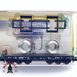 ♻️ 2da mano - Minitrix 15182 set de vagones plataforma DB N escala 1:160