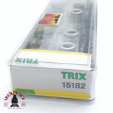 ♻️ 2da mano - Minitrix 15182 set de vagones plataforma DB N escala 1:160