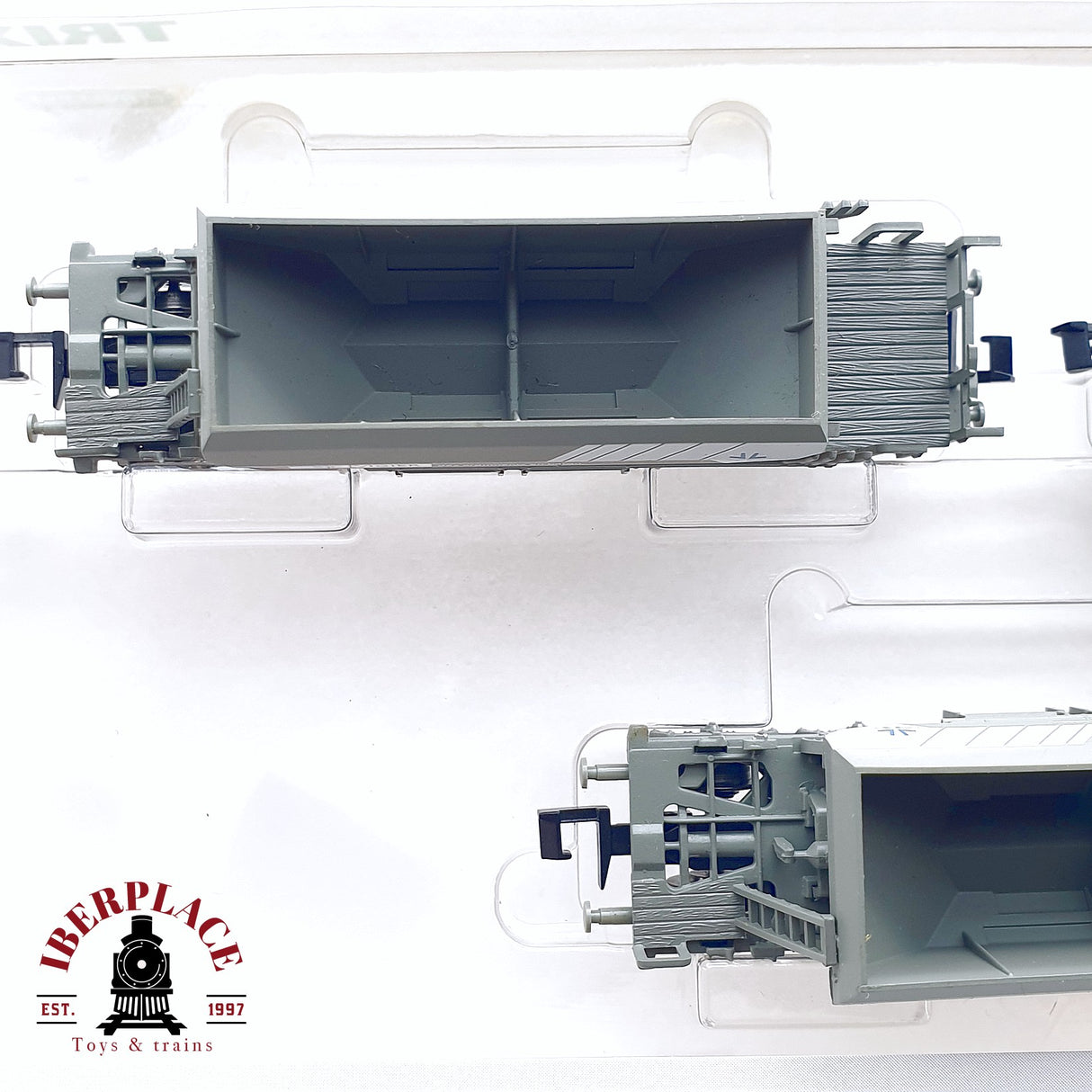 ♻️ 2da mano - Minitrix 15123 set de vagones Tolva Vigier SBB CFF N escala 1:160