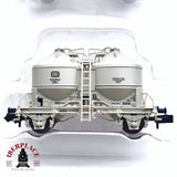 ♻️ 2da mano - Minitrix 15087 set de vagones silo AKW DB Época IV N escala 1:160